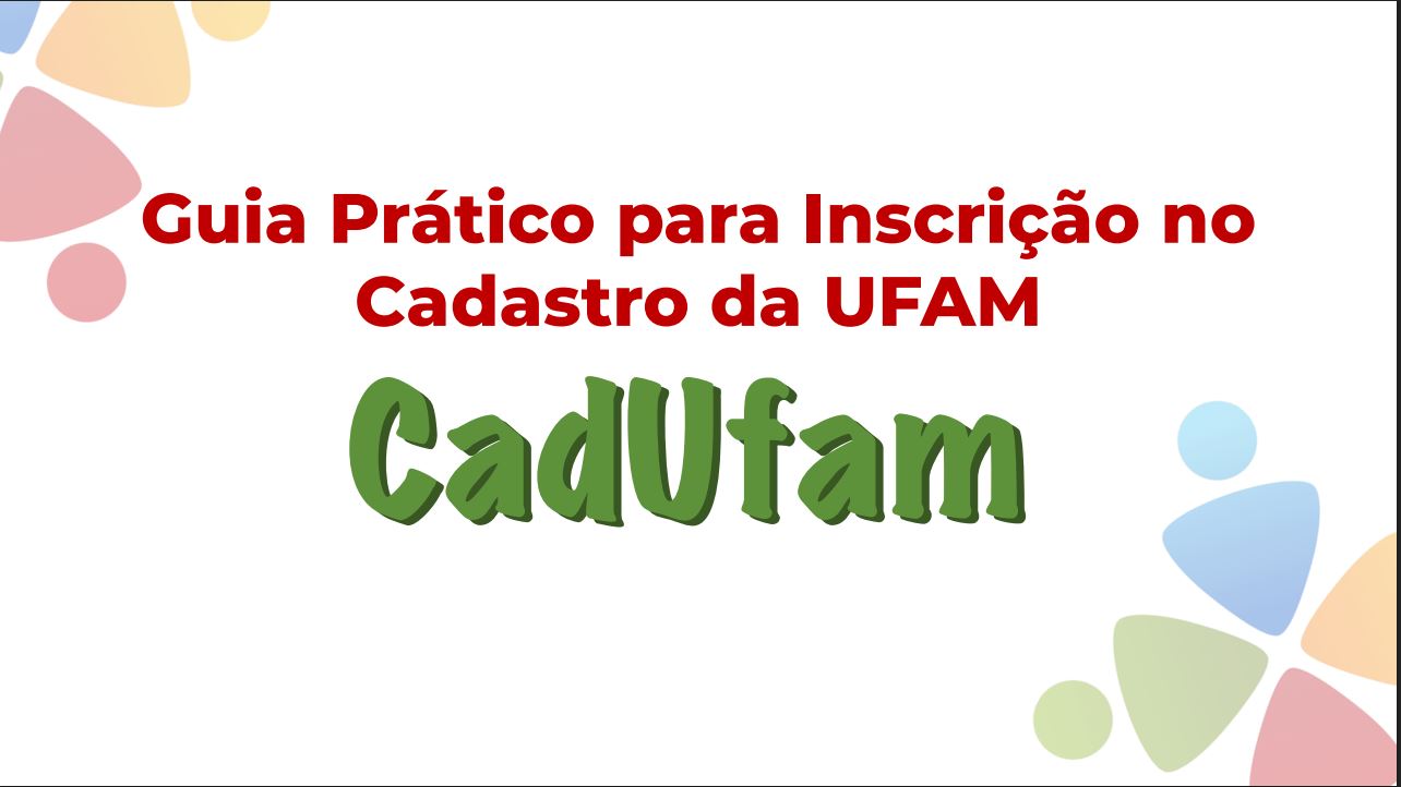 Guia de Inscrições CadUFAM